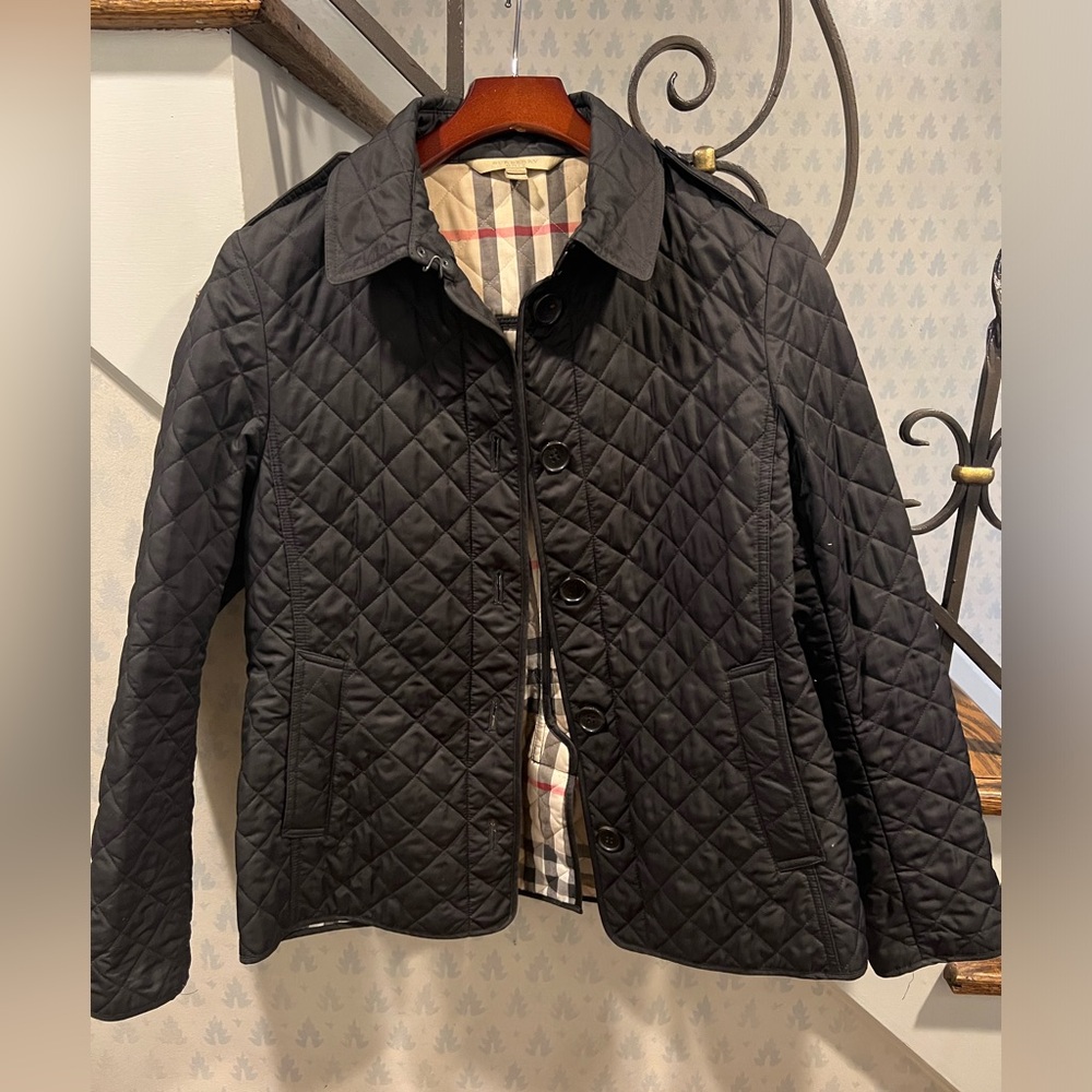 Women’s Burberry Brit quilted jacket